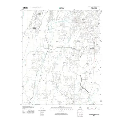 2010 Map of Fort Oglethorpe, 2010 Print