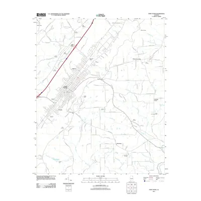 2011 Map of Fort Payne, 2011 Print