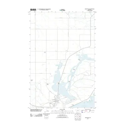 2011 Map of Fort Peck, 2011 Print