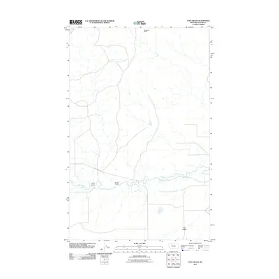 2011 Map of Fort Piegan, 2011 Print