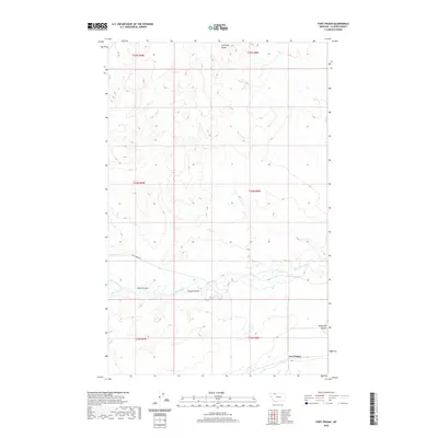 2020 Map of Fort Piegan, 2020 Print