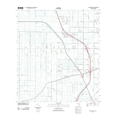 2012 Map of Fort Pierce NW, 2012 Print