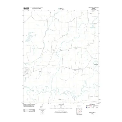 2010 Map of Fort Pillow, 2010 Print