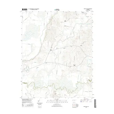 2016 Map of Fort Pillow, 2016 Print