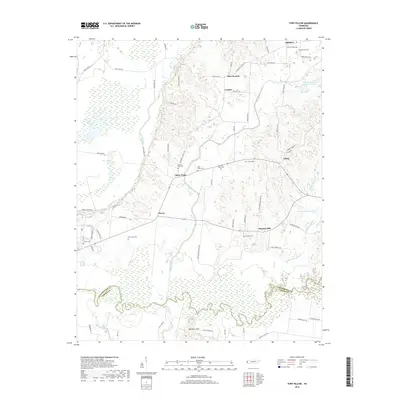 2019 Map of Fort Pillow, 2019 Print