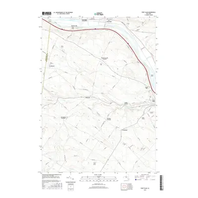 2016 Map of Fort Plain, 2016 Print
