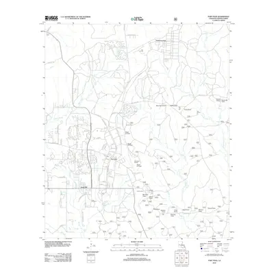 2012 Map of Fort Polk, 2012 Print