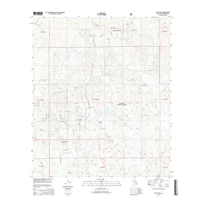 2015 Map of Fort Polk, 2015 Print