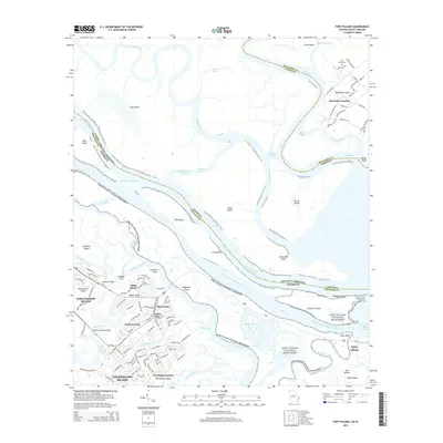 2014 Map of Fort Pulaski, 2014 Print