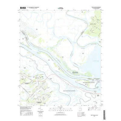 2017 Map of Fort Pulaski, 2017 Print
