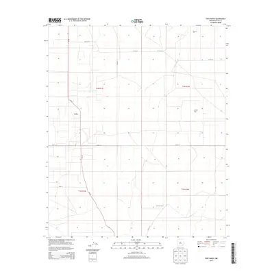 2013 Map of Fort Ranch, 2013 Print
