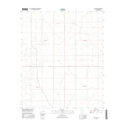 2017 Map of Fort Ranch, 2017 Print