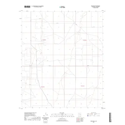 2020 Map of Fort Ranch, 2020 Print