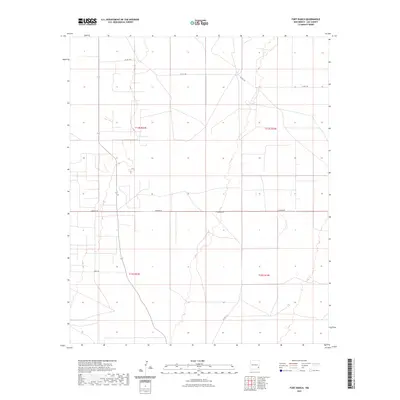 2023 Map of Fort Ranch, 2023 Print