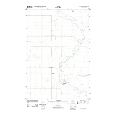 2011 Map of Fort Ransom, 2011 Print