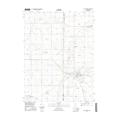 2016 Map of Fort Recovery, 2016 Print