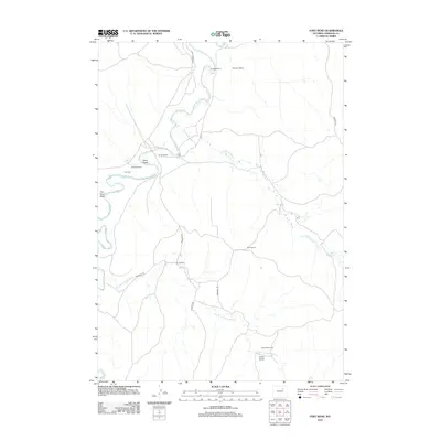 2012 Map of Fort Reno, 2012 Print