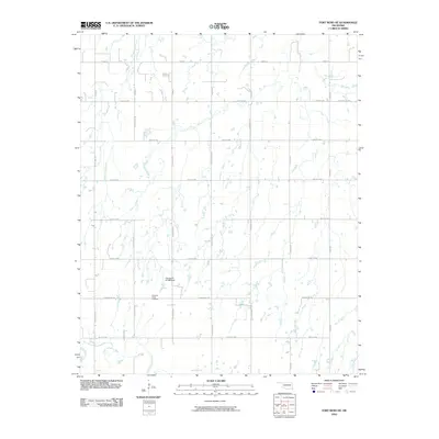 2010 Map of Fort Reno NE, 2010 Print