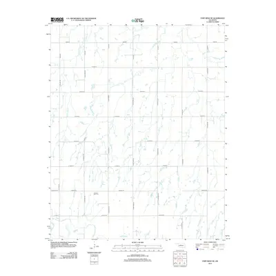 2013 Map of Fort Reno NE, 2013 Print