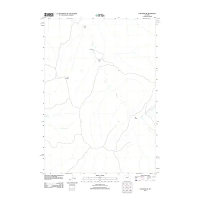 2012 Map of Fort Reno SE, 2012 Print