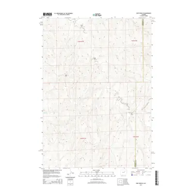 2015 Map of Fort Reno SE, 2015 Print
