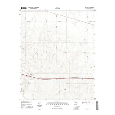 2016 Map of Fort Reno SW, 2016 Print