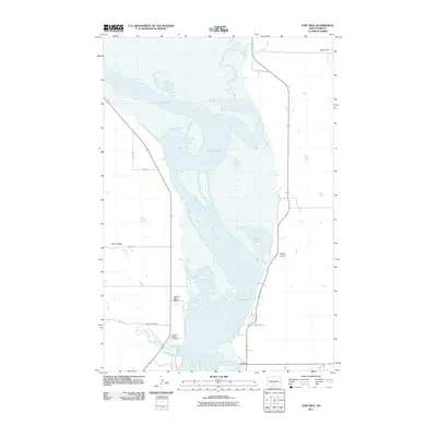 2011 Map of Fort Rice, 2011 Print