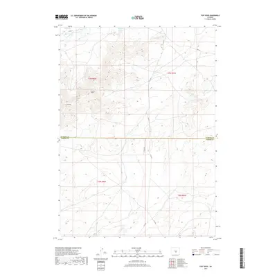 2017 Map of Fort Ridge, 2017 Print