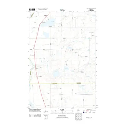 2013 Map of Fort Ripley, 2013 Print