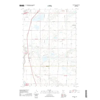 2019 Map of Fort Ripley, 2019 Print