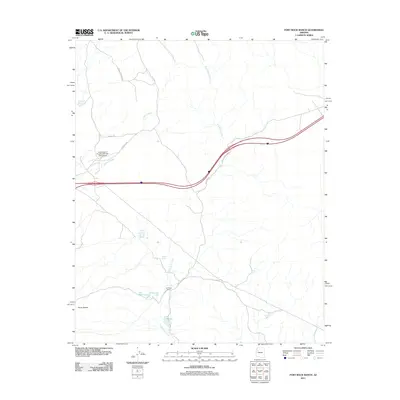2011 Map of Fort Rock Ranch, 2011 Print