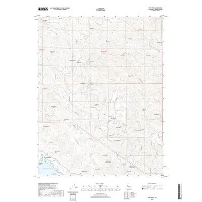 2018 Map of Fort Ross, 2018 Print