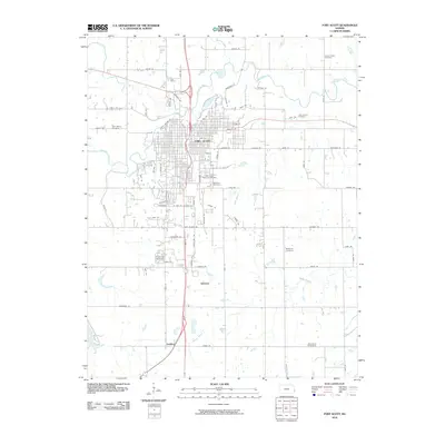 2010 Map of Fort Scott, 2010 Print