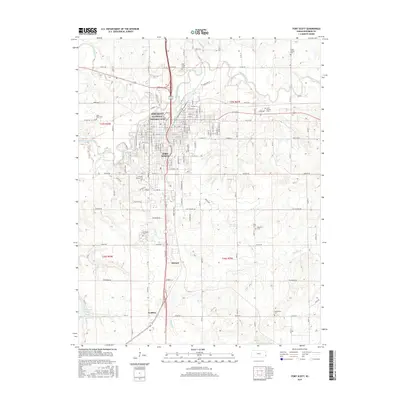 2015 Map of Fort Scott, 2015 Print