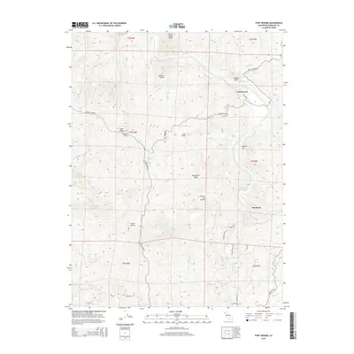 2015 Map of Fort Seward, 2015 Print