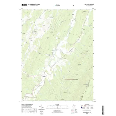 2019 Map of Fort Seybert, 2019 Print