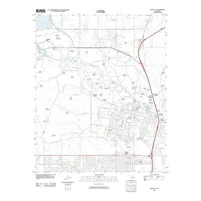 2010 Map of Fort Sill, 2010 Print