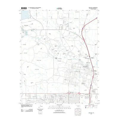 2012 Map of Fort Sill, 2012 Print