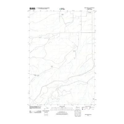 2011 Map of Fort Simcoe, 2011 Print