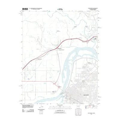 2011 Map of Fort Smith, 2011 Print