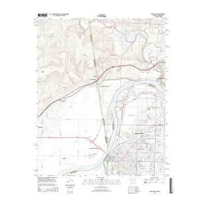 2014 Map of Fort Smith, 2014 Print