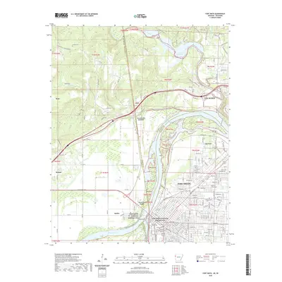 2020 Map of Fort Smith, 2020 Print