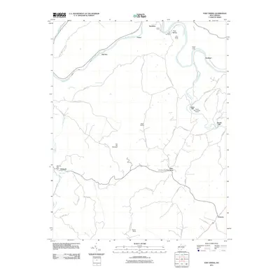 2011 Map of Fort Spring, 2011 Print