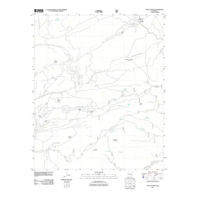 2011 Map of Fort Stanton, 2011 Print