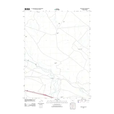 2012 Map of Fort Steele, 2012 Print
