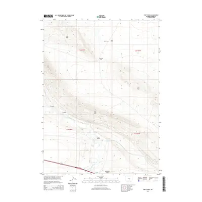 2015 Map of Fort Steele, 2015 Print