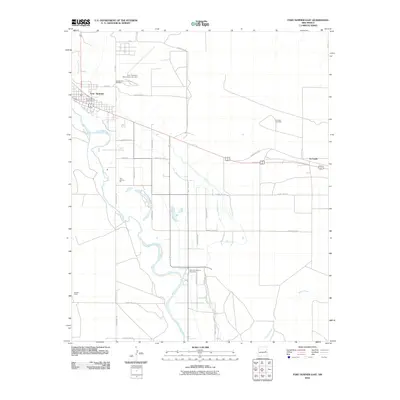 2010 Map of Fort Sumner East, 2010 Print