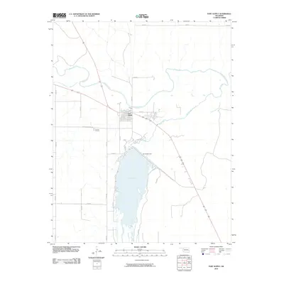 2010 Map of Fort Supply, 2010 Print
