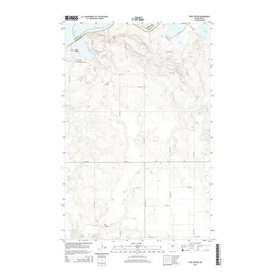 2014 Map of Fort Totten, 2014 Print