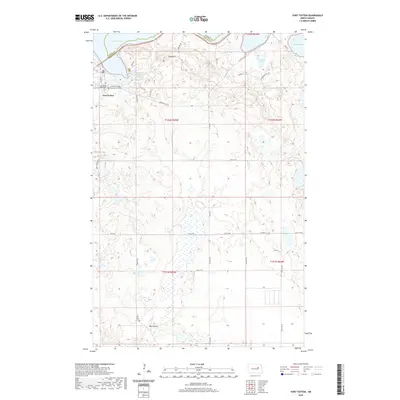 2020 Map of Fort Totten, 2020 Print